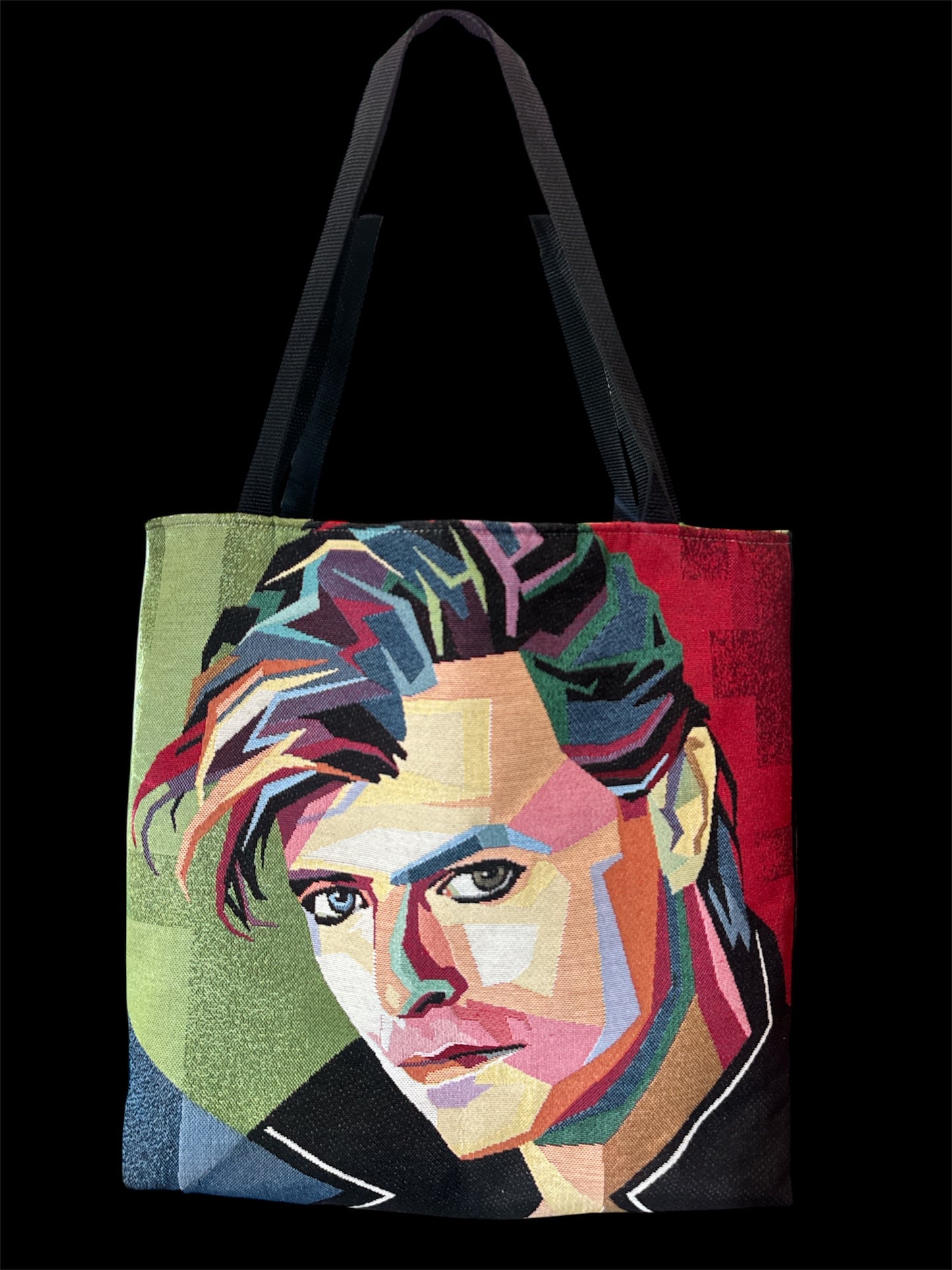 Davies Bowie handmade woven bag