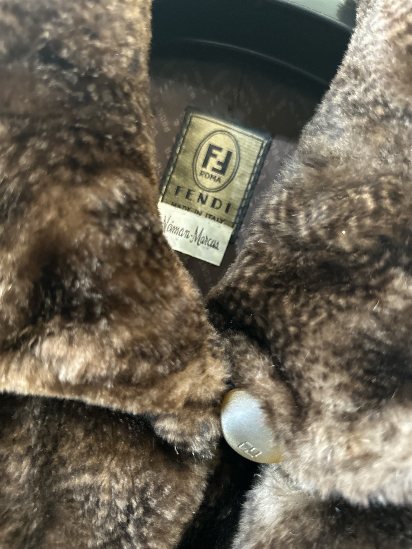 Vintage 1985 FENDI fur coat