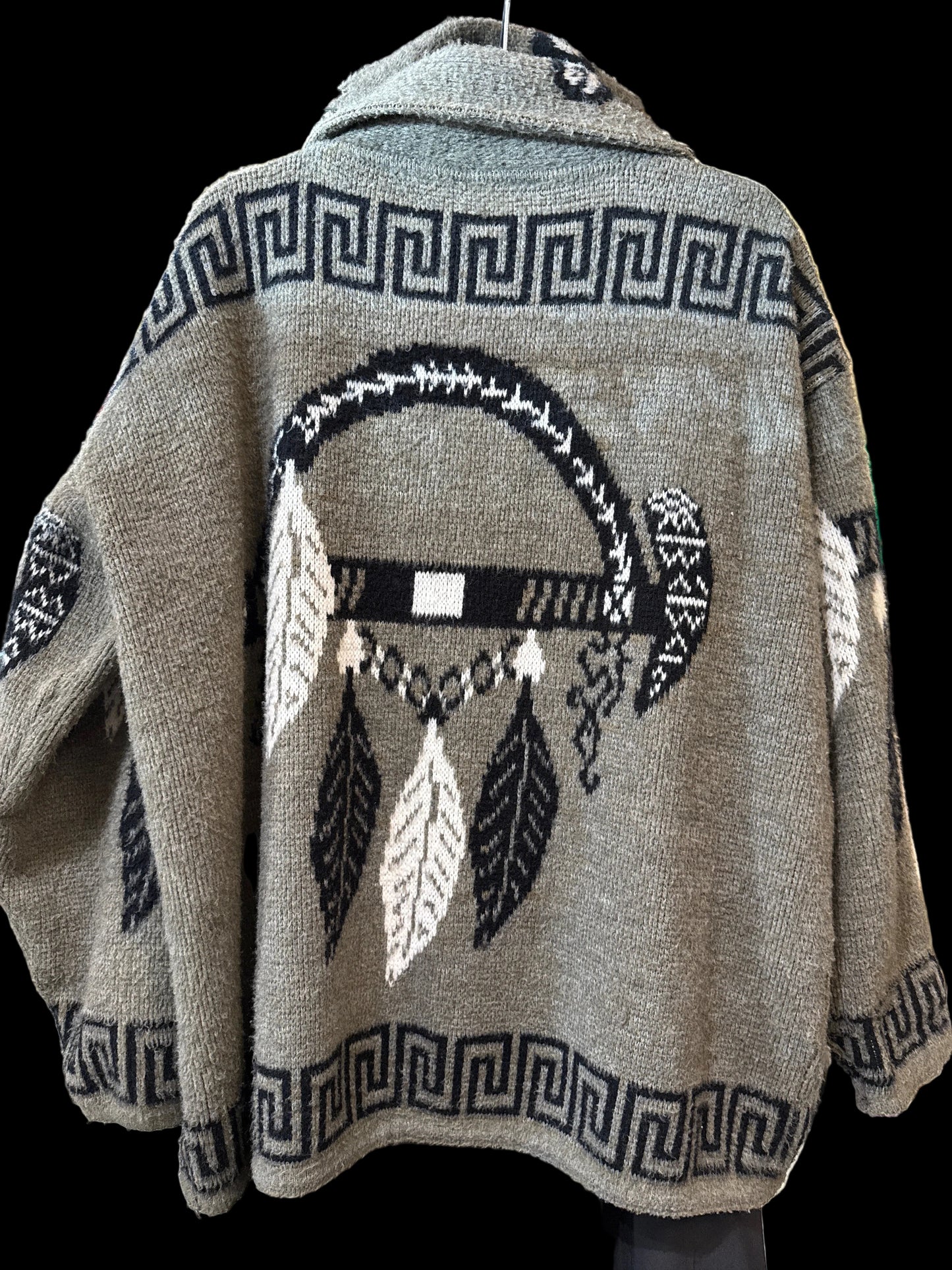 Ruminahui wool zip sweater