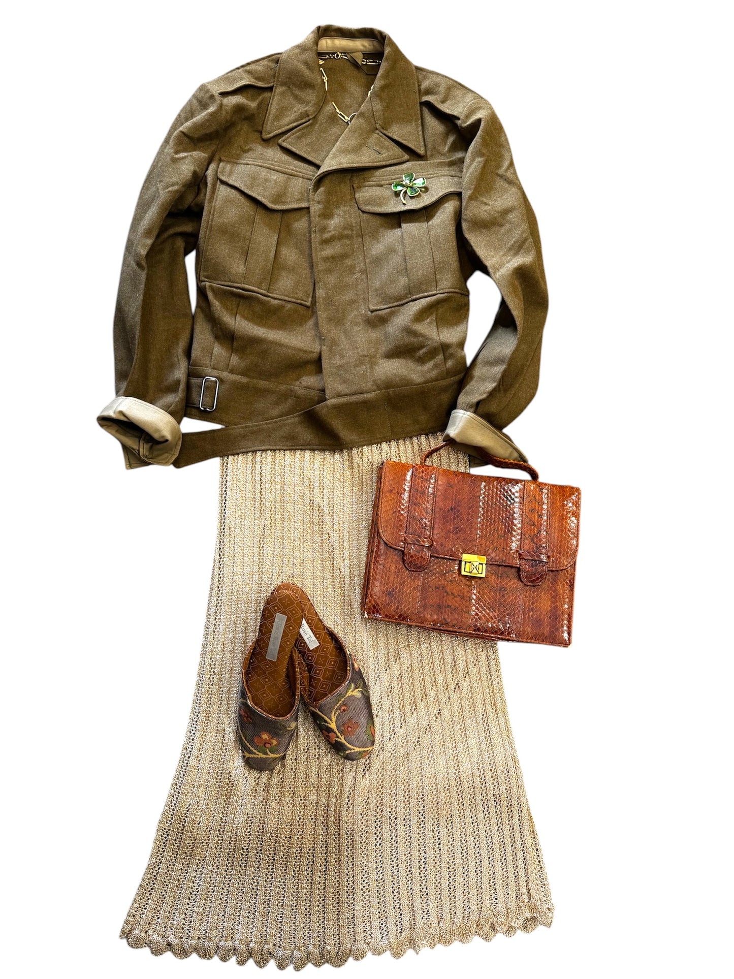 Rare Vintage 1951 Caledonian military jacket