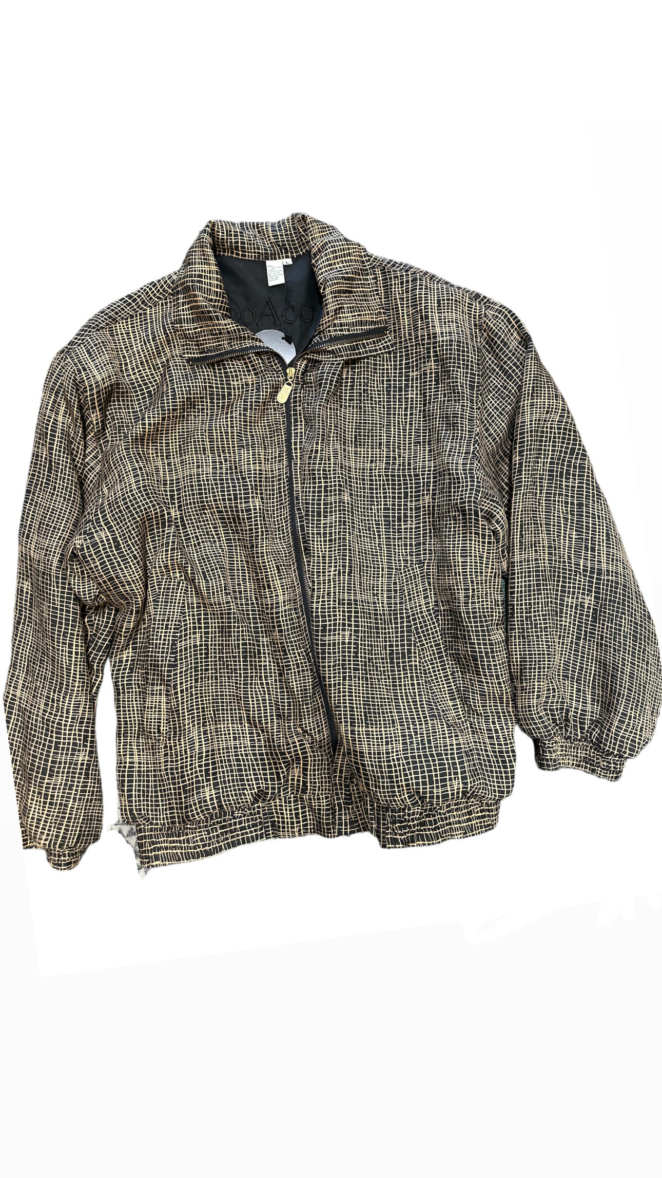 Vintage CoaAco silk bomber jacket