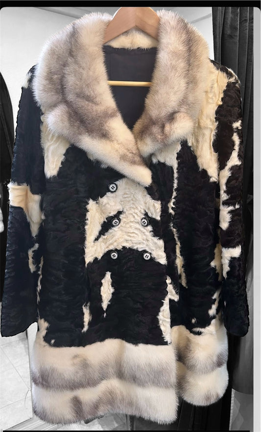 Vintage Elsa Schiaparelli fur coat