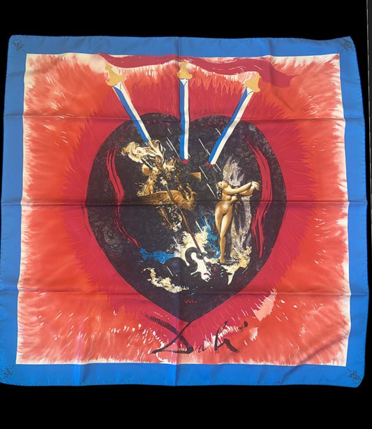 Salvador Dali silk scarf